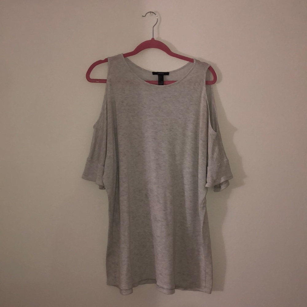 Grey/gray oversized dress